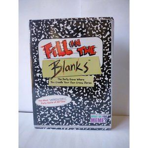 Fill in the Blanks Party Card Game by What Do You Meme? Create! Sealed! New!